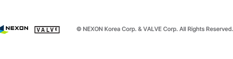 NEXON Korea Corp. VALVE Corp. All Rights Reserved.