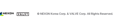 NEXON Korea Corp. VALVE Corp. All Rights Reserved.